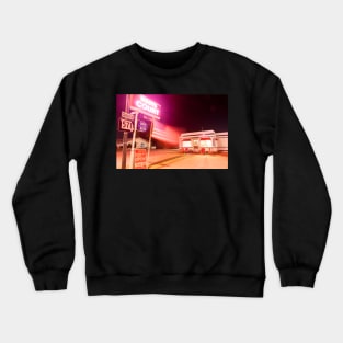 Historic Boots Court on Route 66 Crewneck Sweatshirt